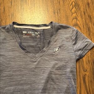 Ariat Navy Heather V-Neck T-Shirt